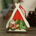 Wooden Christmas Figurine Decoration