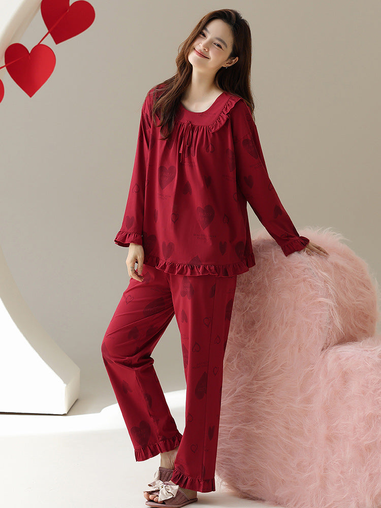 Couple's Long Sleeve Pyjama Set