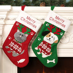 Cat & Dog Christmas Stocking