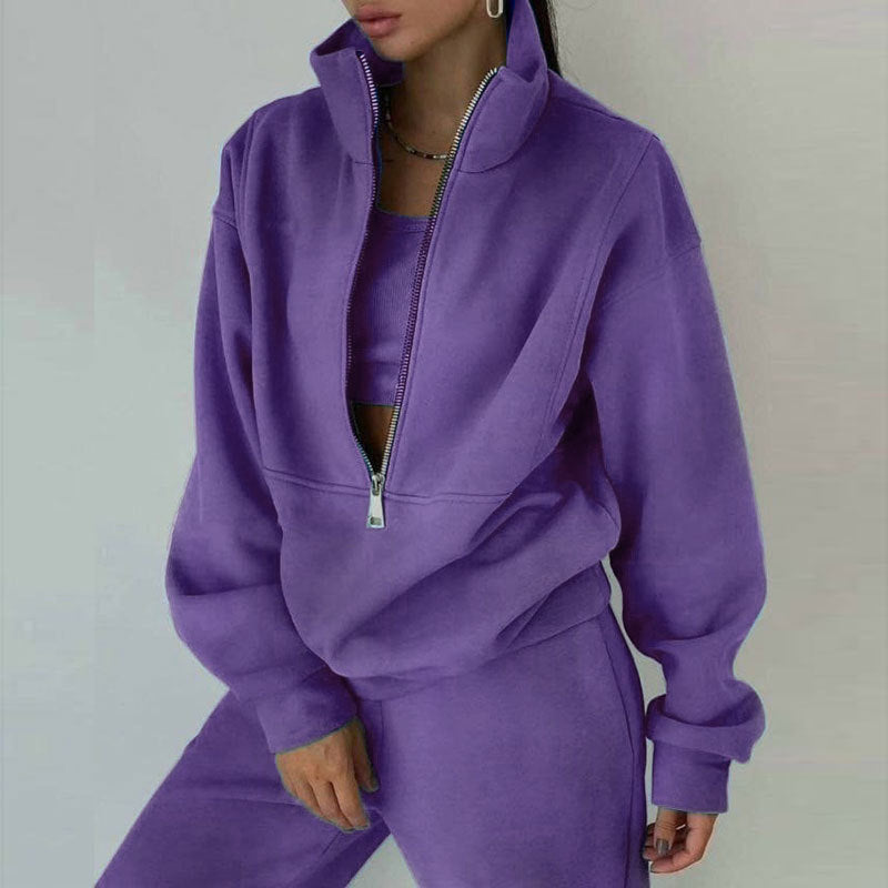 Women's Fleece Two-Piece Activewear Set