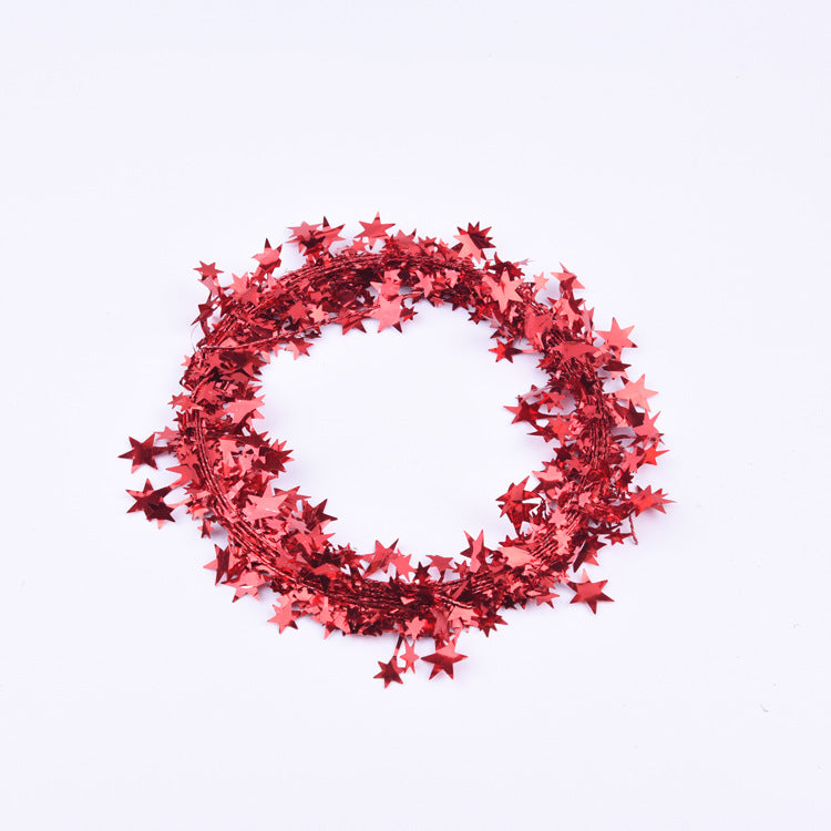 Star Wire Christmas Tree Garland