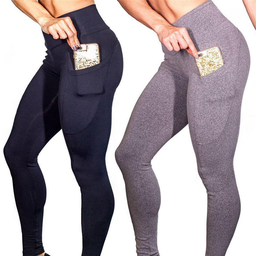 High Waist Push-Up Yoga Leggings