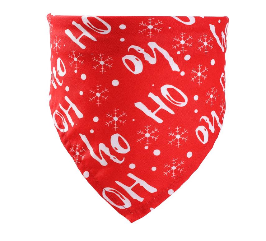 Christmas Pet Bandana Bib