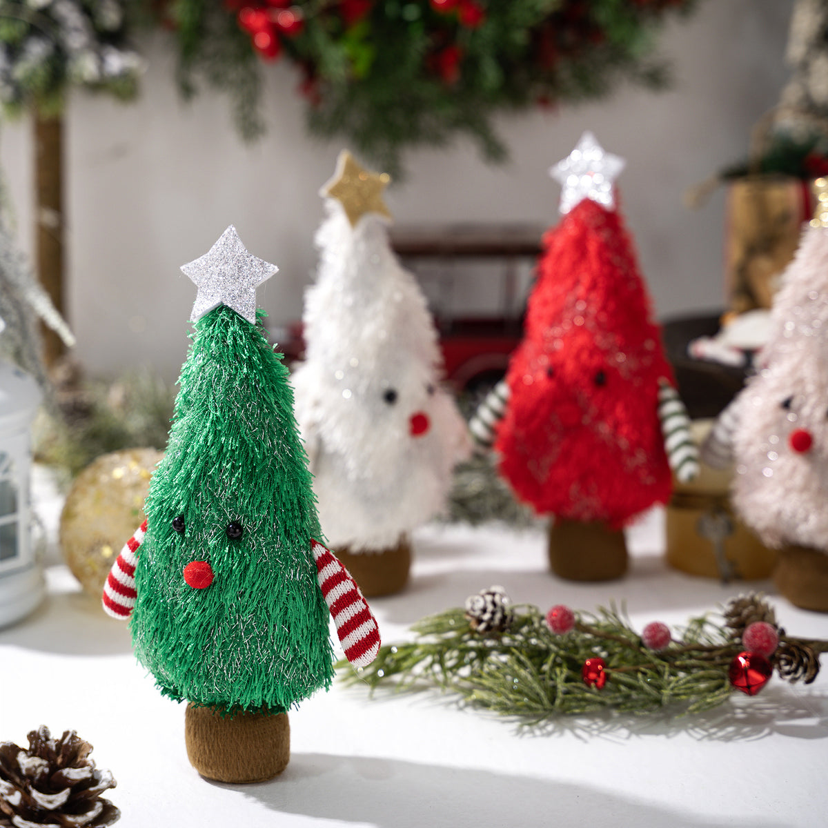 Plush Christmas Tree Doll Ornament