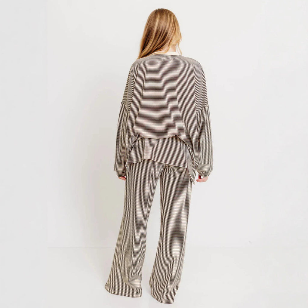 Women's Striped Lounge Pyjama Set