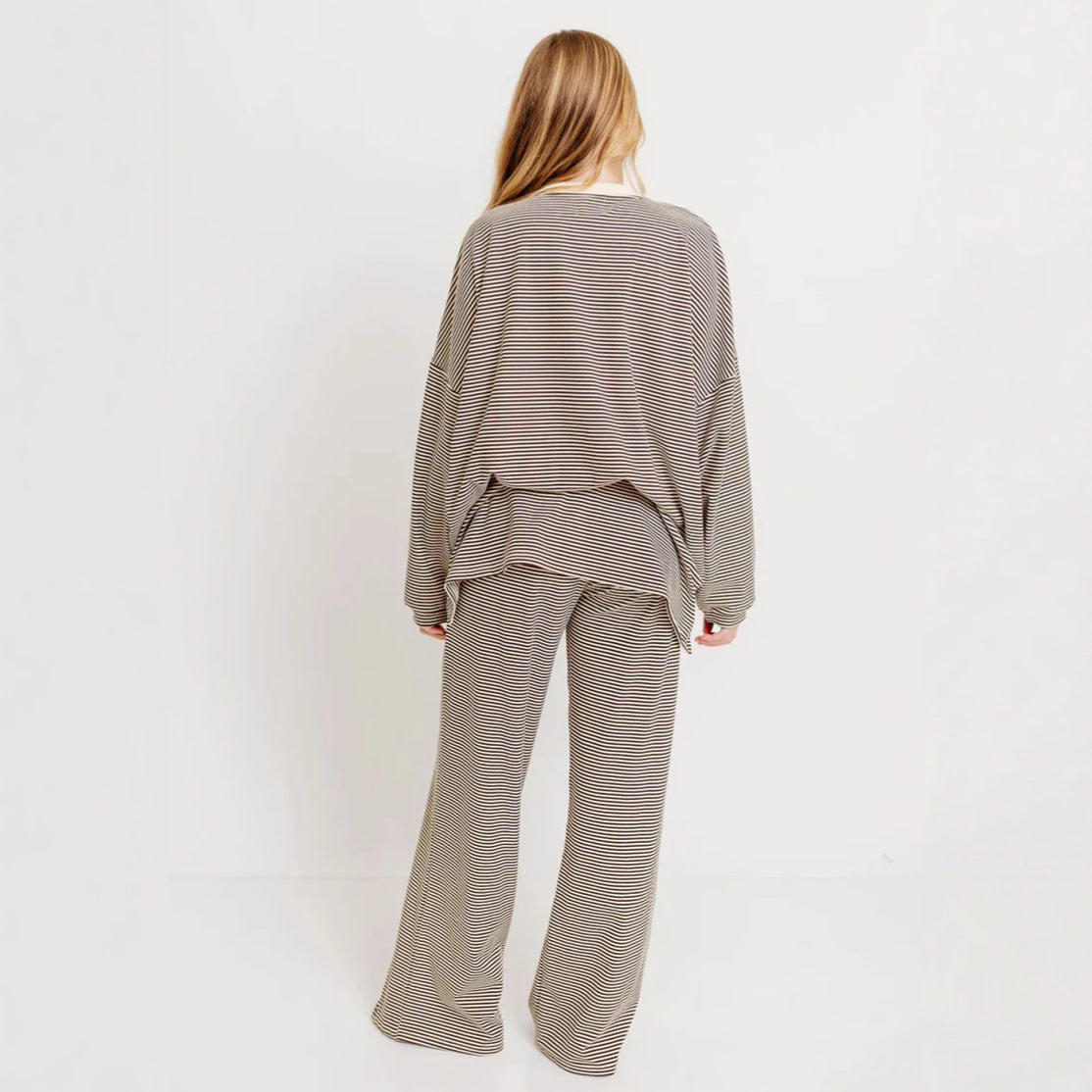 Women's Striped Lounge Pyjama Set