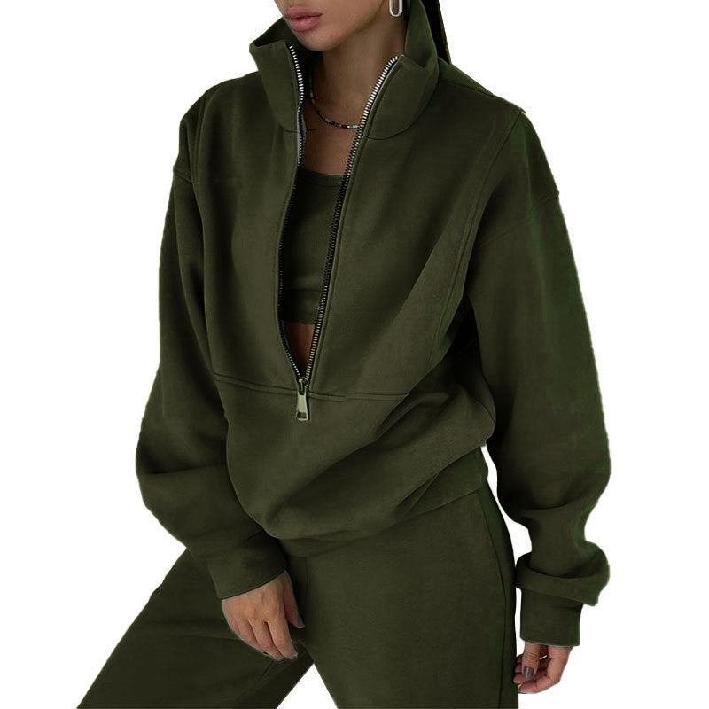 Women's Fleece Two-Piece Activewear Set
