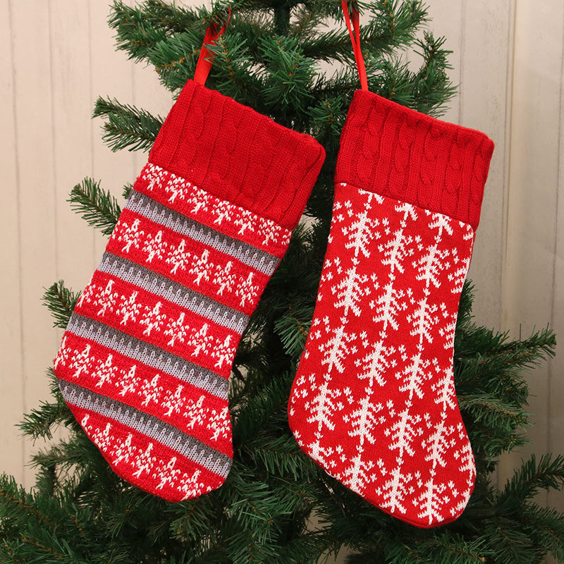 Knitted Christmas Stocking
