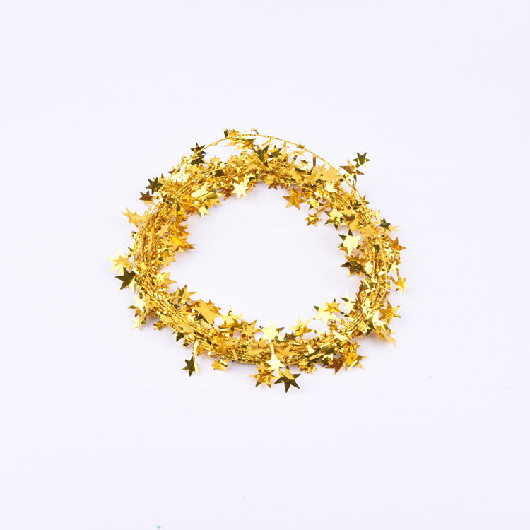 Star Wire Christmas Tree Garland
