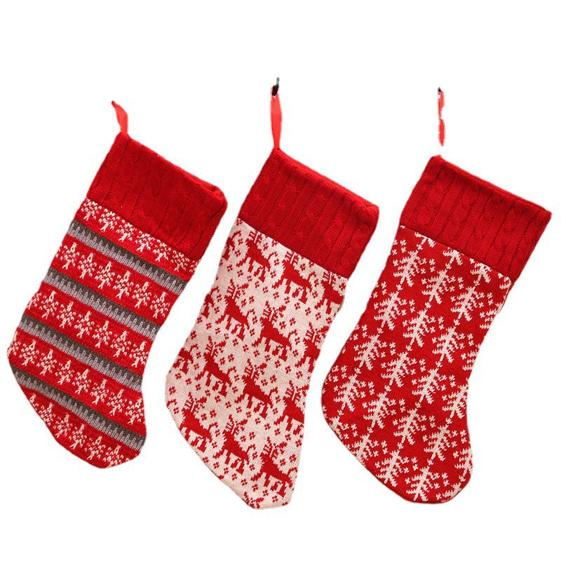 Knitted Christmas Stocking