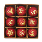Handmade Christmas Bauble Ornament – 8cm