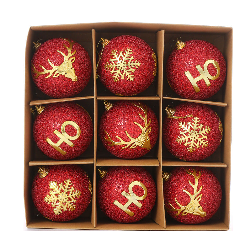 Handmade Christmas Bauble Ornament – 8cm