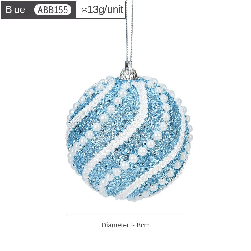 Foam Christmas Bauble Ornament – 8cm