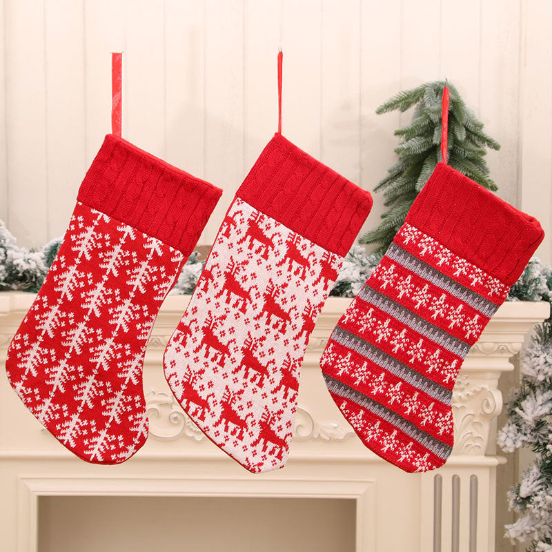 Knitted Christmas Stocking