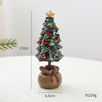 Resin Mini Christmas Tree Ornament