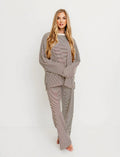 Women's Striped Lounge Pyjama Set