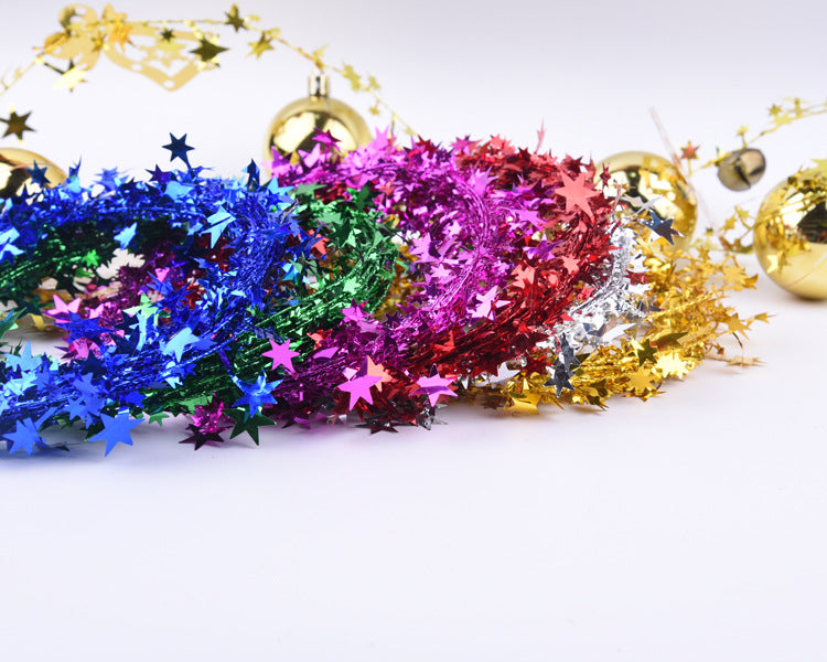 Star Wire Christmas Tree Garland