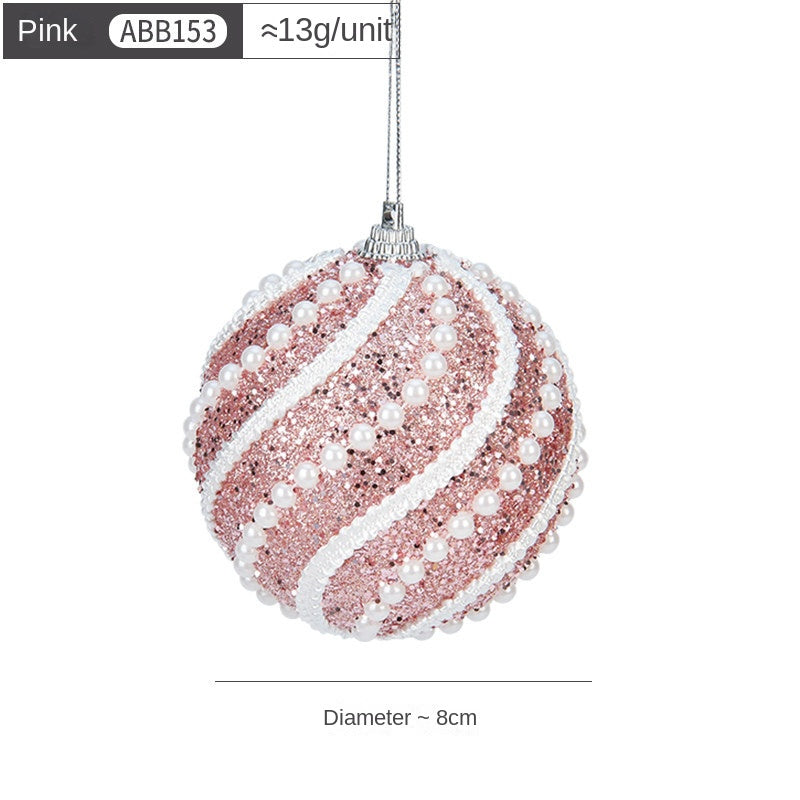 Foam Christmas Bauble Ornament – 8cm