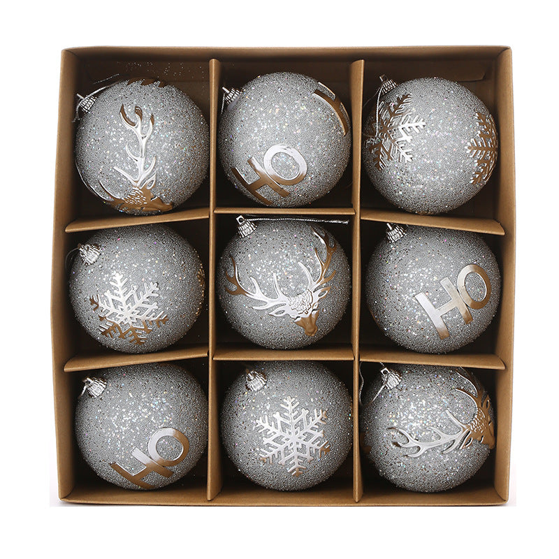 Handmade Christmas Bauble Ornament – 8cm