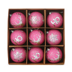 Handmade Christmas Bauble Ornament – 8cm
