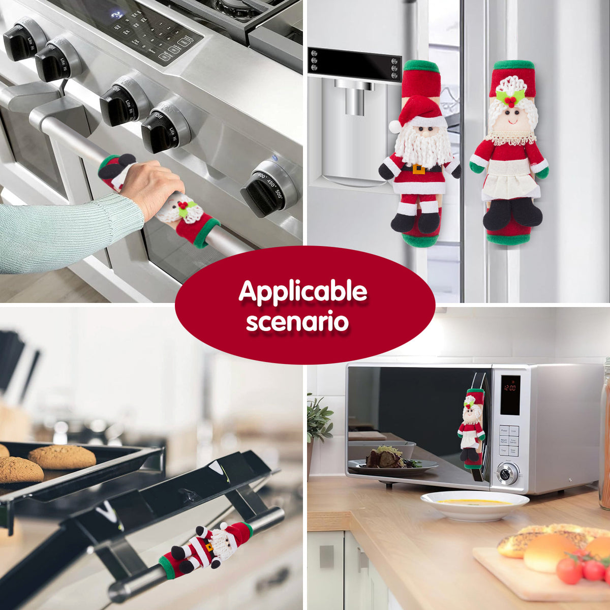 Christmas Fridge Magnet Set