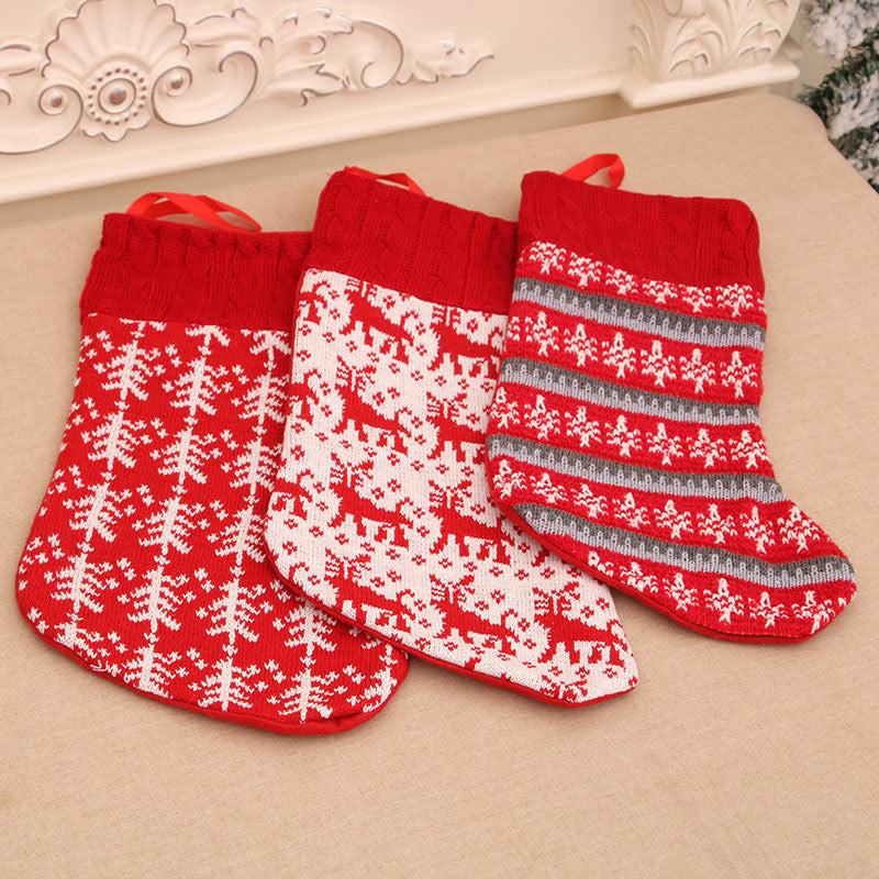Knitted Christmas Stocking
