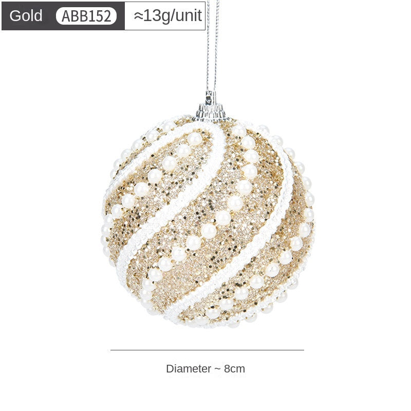 Foam Christmas Bauble Ornament – 8cm