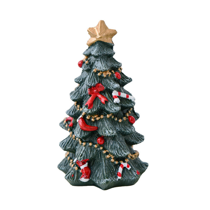 Resin Mini Christmas Tree Ornament