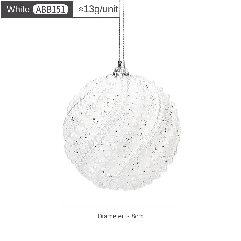 Foam Christmas Bauble Ornament – 8cm