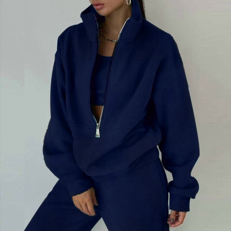 Women's Fleece Two-Piece Activewear Set