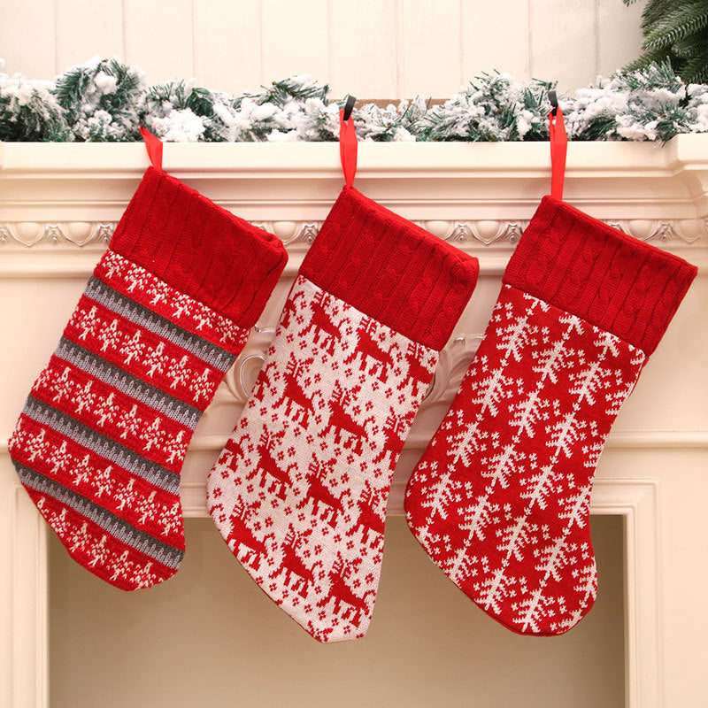 Knitted Christmas Stocking