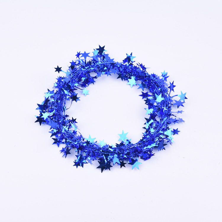 Star Wire Christmas Tree Garland