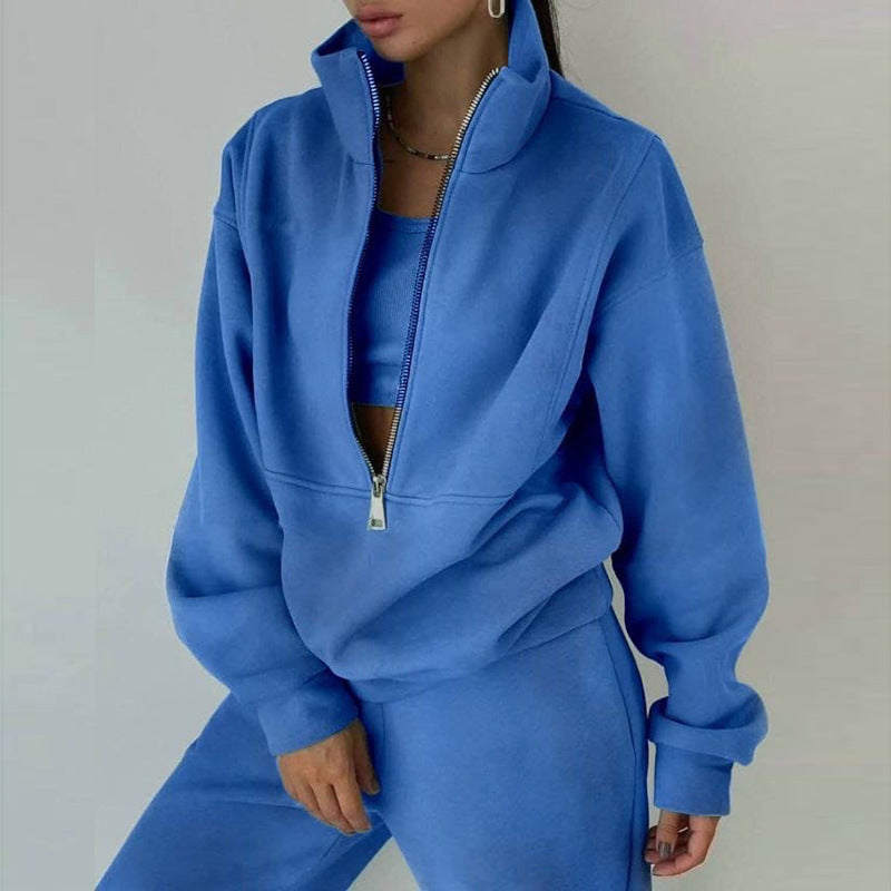 Women's Fleece Two-Piece Activewear Set