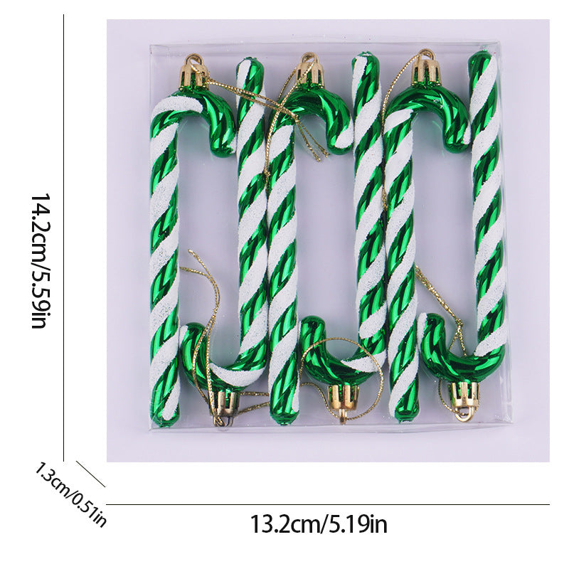 Christmas Tree Ball Ornaments – Set of 6