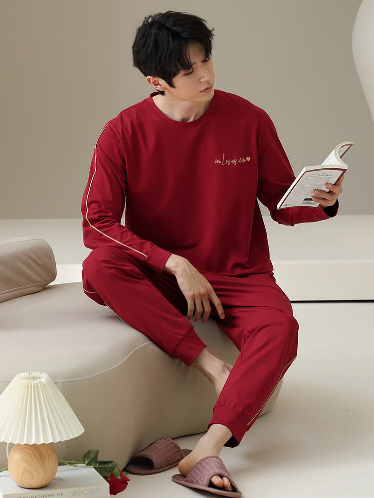 Couple's Long Sleeve Pyjama Set
