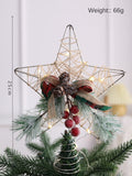 Gold Pinecone Hanging Christmas Ornament