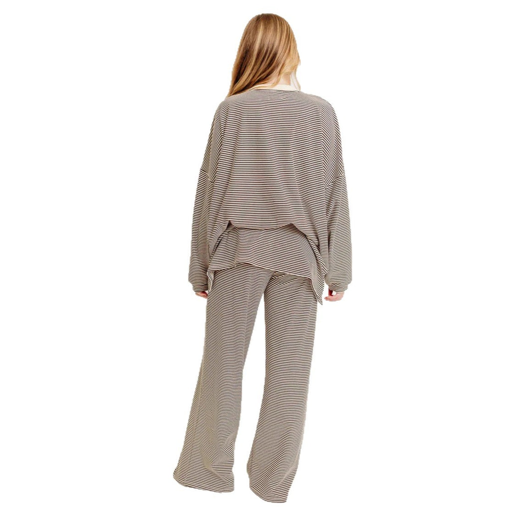 Women's Striped Lounge Pyjama Set