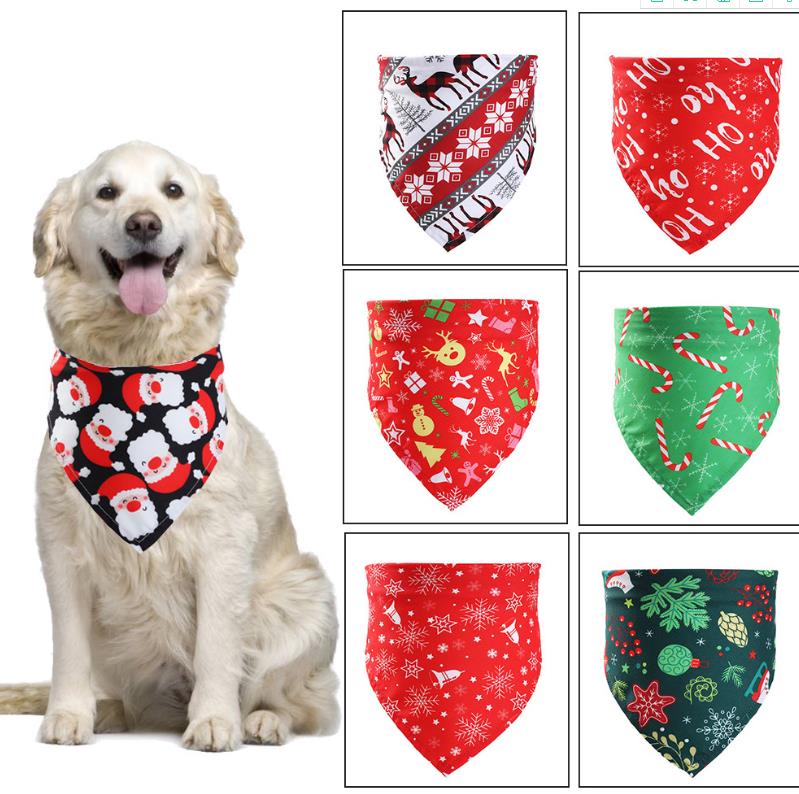 Christmas Pet Bandana Bib