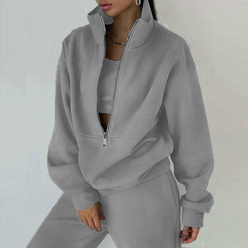 Women's Fleece Two-Piece Activewear Set
