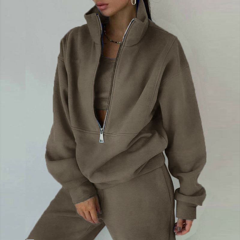 Women's Fleece Two-Piece Activewear Set