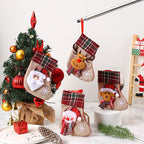 Cartoon Christmas Stocking – Small Gift Bag