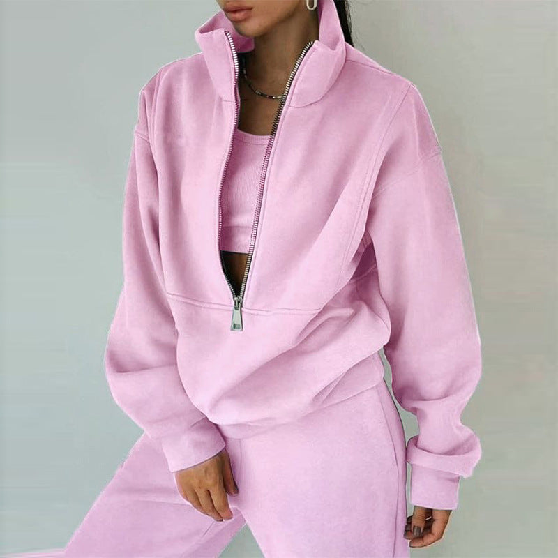 Women's Fleece Two-Piece Activewear Set