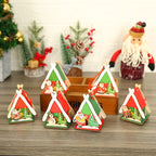 Wooden Christmas Figurine Decoration