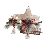 Gold Pinecone Hanging Christmas Ornament