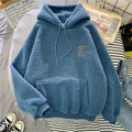 Women's Oversized Fleece Pocket Hoodie